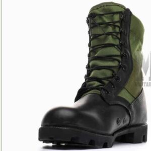 Altama (Size 6.5) Men's Black & Green Heavy Duty Combat Boots (Like New)